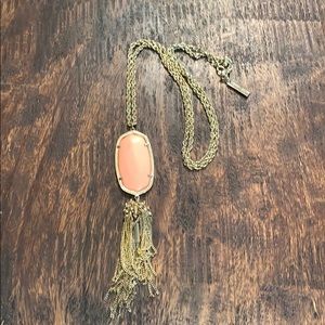 Kendra Scott Rayne Necklace - Coral